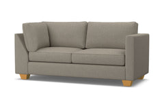 Catalina Right Arm Corner Apt Size Sofa :: Leg Finish: Natural / Configuration: RAF - Chaise on the Right
