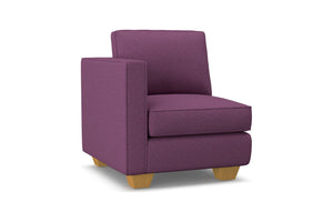 Catalina Left Arm Chair :: Leg Finish: Natural / Configuration: LAF - Chaise on the Left