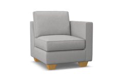 Catalina Right Arm Chair :: Leg Finish: Natural / Configuration: RAF - Chaise on the Right