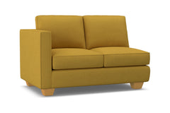 Catalina Left Arm Loveseat :: Leg Finish: Natural / Configuration: LAF - Chaise on the Left
