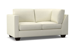 Catalina Left Arm Corner Loveseat :: Leg Finish: Espresso / Configuration: LAF - Chaise on the Left