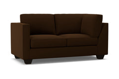 Catalina Left Arm Corner Loveseat :: Leg Finish: Espresso / Configuration: LAF - Chaise on the Left