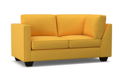 Catalina Left Arm Corner Loveseat :: Leg Finish: Espresso / Configuration: LAF - Chaise on the Left