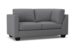 Catalina Left Arm Corner Loveseat :: Leg Finish: Espresso / Configuration: LAF - Chaise on the Left