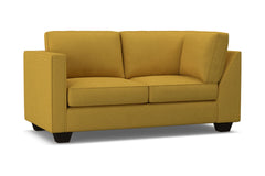 Catalina Left Arm Corner Loveseat :: Leg Finish: Espresso / Configuration: LAF - Chaise on the Left