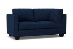 Catalina Left Arm Corner Loveseat :: Leg Finish: Espresso / Configuration: LAF - Chaise on the Left