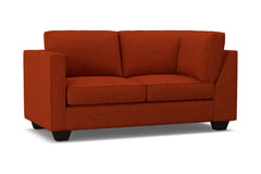 Catalina Left Arm Corner Loveseat :: Leg Finish: Espresso / Configuration: LAF - Chaise on the Left