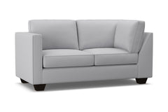 Catalina Left Arm Corner Loveseat :: Leg Finish: Espresso / Configuration: LAF - Chaise on the Left