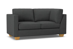 Catalina Left Arm Corner Loveseat :: Leg Finish: Natural / Configuration: LAF - Chaise on the Left