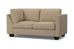 Catalina Right Arm Corner Loveseat :: Leg Finish: Espresso / Configuration: RAF - Chaise on the Right