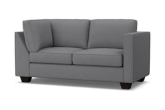 Catalina Right Arm Corner Loveseat :: Leg Finish: Espresso / Configuration: RAF - Chaise on the Right