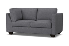 Catalina Right Arm Corner Loveseat :: Leg Finish: Espresso / Configuration: RAF - Chaise on the Right