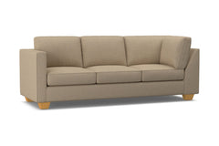 Catalina Left Arm Corner Sofa :: Leg Finish: Natural / Configuration: LAF - Chaise on the Left