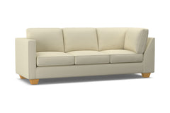 Catalina Left Arm Corner Sofa :: Leg Finish: Natural / Configuration: LAF - Chaise on the Left