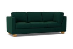 Catalina Left Arm Corner Sofa :: Leg Finish: Natural / Configuration: LAF - Chaise on the Left