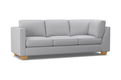 Catalina Left Arm Corner Sofa :: Leg Finish: Natural / Configuration: LAF - Chaise on the Left