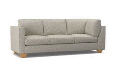 Catalina Left Arm Corner Sofa :: Leg Finish: Natural / Configuration: LAF - Chaise on the Left