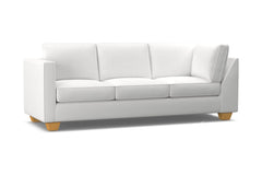 Catalina Left Arm Corner Sofa :: Leg Finish: Natural / Configuration: LAF - Chaise on the Left