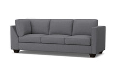 Catalina Right Arm Corner Sofa :: Leg Finish: Espresso / Configuration: RAF - Chaise on the Right