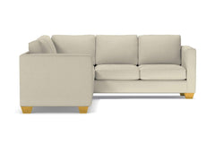 Catalina 2pc Sleeper L-Sectional :: Leg Finish: Natural / Sleeper Option: Memory Foam Mattress