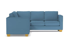 Catalina 2pc Sleeper L-Sectional :: Leg Finish: Natural / Sleeper Option: Memory Foam Mattress