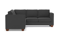 Catalina 2pc L-Sectional Sofa :: Leg Finish: Pecan