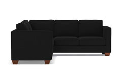 Catalina 2pc L-Sectional Sofa :: Leg Finish: Pecan