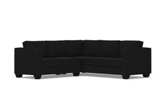 Catalina 2pc L-Sectional Sofa :: Leg Finish: Espresso