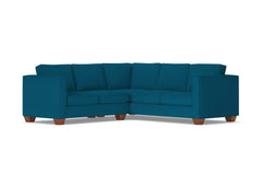 Catalina 2pc L-Sectional Sofa :: Leg Finish: Pecan