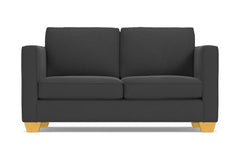 Catalina Apartment Size Sleeper Sofa Bed :: Leg Finish: Natural / Sleeper Option: Memory Foam Mattress