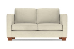 Catalina Apartment Size Sleeper Sofa Bed :: Leg Finish: Pecan / Sleeper Option: Memory Foam Mattress