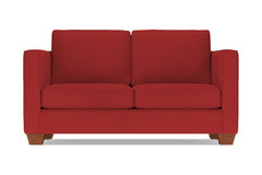 Catalina Apartment Size Sleeper Sofa Bed :: Leg Finish: Pecan / Sleeper Option: Memory Foam Mattress