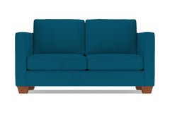 Catalina Apartment Size Sleeper Sofa Bed :: Leg Finish: Pecan / Sleeper Option: Memory Foam Mattress