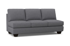 Catalina Armless Sofa :: Leg Finish: Espresso