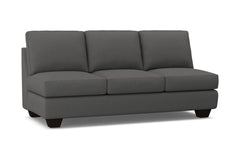 Catalina Armless Sofa :: Leg Finish: Espresso