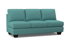 Catalina Armless Sofa :: Leg Finish: Espresso