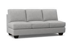 Catalina Armless Sofa :: Leg Finish: Espresso