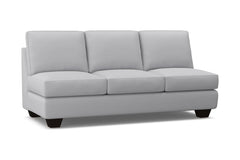 Catalina Armless Sofa :: Leg Finish: Espresso