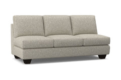 Catalina Armless Sofa :: Leg Finish: Espresso