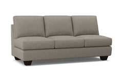 Catalina Armless Sofa :: Leg Finish: Espresso