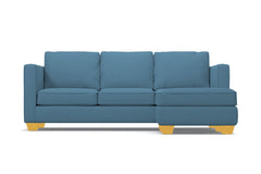 Catalina Reversible Chaise Sleeper Sofa Bed :: Leg Finish: Natural / Sleeper Option: Deluxe Innerspring Mattress