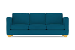 Catalina Queen Size Sleeper Sofa Bed :: Leg Finish: Natural / Sleeper Option: Deluxe Innerspring Mattress