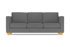 Catalina Queen Size Sleeper Sofa Bed :: Leg Finish: Natural / Sleeper Option: Deluxe Innerspring Mattress