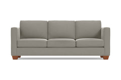 Catalina Queen Size Sleeper Sofa Bed :: Leg Finish: Pecan / Sleeper Option: Deluxe Innerspring Mattress