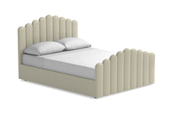 Coco Upholstered Bed :: Size: Queen