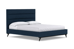 Cooper Upholstered Platform Bed :: Leg Finish: Espresso / Size: Full Size