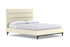 Cooper Upholstered Platform Bed :: Leg Finish: Espresso / Size: California King