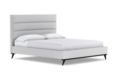 Cooper Upholstered Platform Bed :: Leg Finish: Espresso / Size: California King