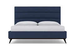 Cooper Upholstered Platform Bed :: Leg Finish: Espresso / Size: California King