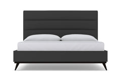 Cooper Upholstered Platform Bed :: Leg Finish: Espresso / Size: California King